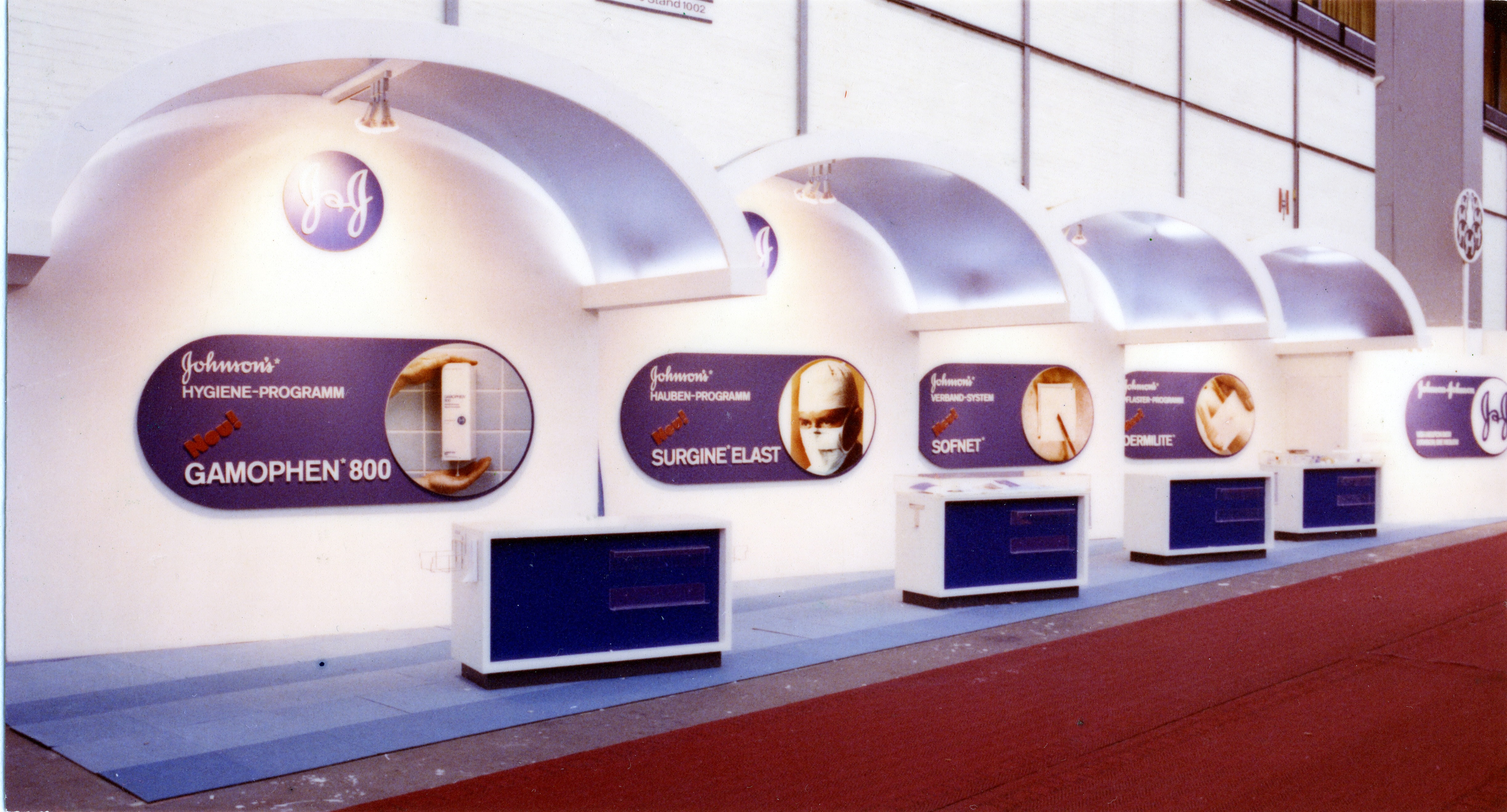 Johnson & Johnson Messestand 1965