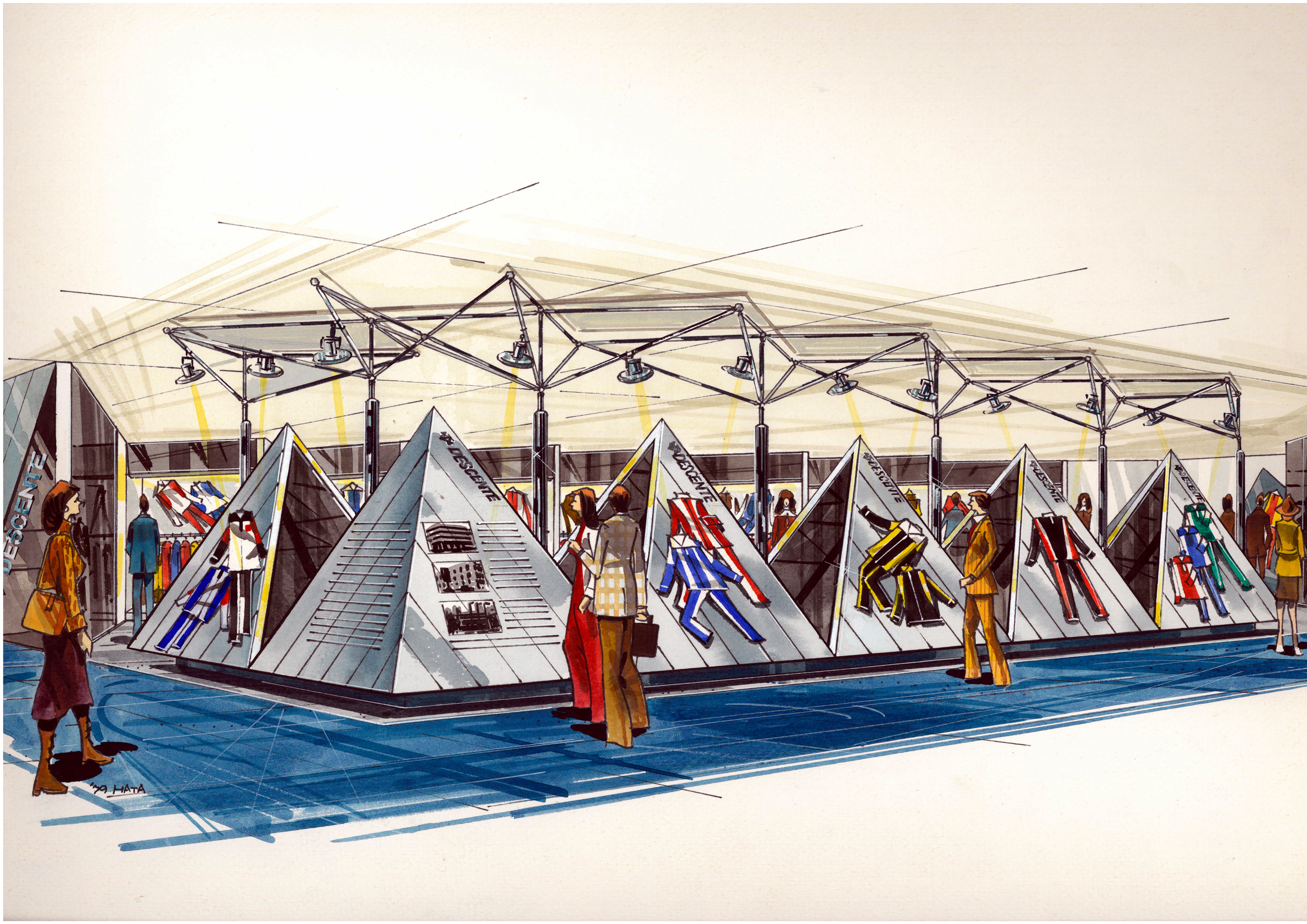 Descente Entwurf 1970er